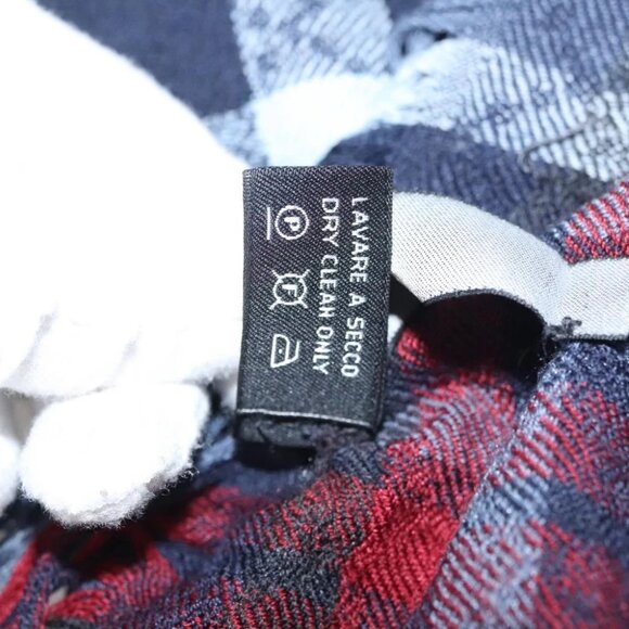 GUCCI Stole Wool Navy Auth SW820 - Picture 9 of 12